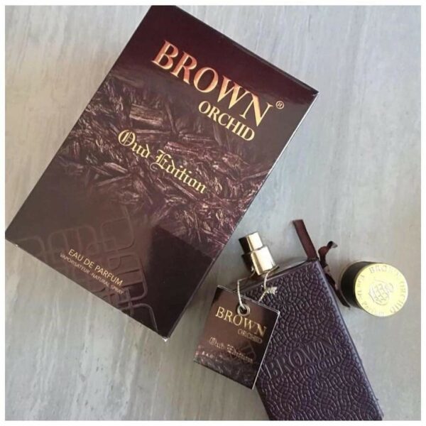 Brown Orchid Perfume For Men by Fragrance World  - 80ml - Image 2