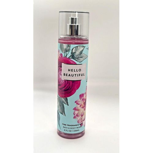 Bath And Body Works Hello Beautiful Fine Fragrance Body Mist, 236ml