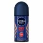 NIVEA Dry Impact Roll On Deodorant For Men 50Ml-Blue